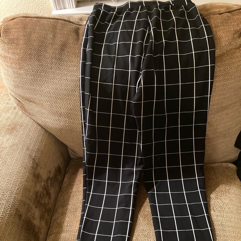 Checkered pants